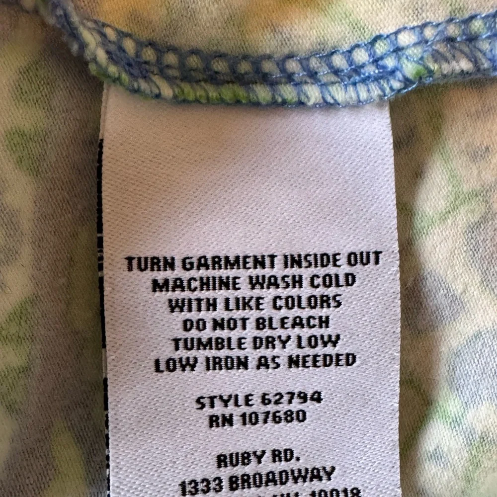 Ruby Rd. Green & Blue Top - Picture 4 of 4